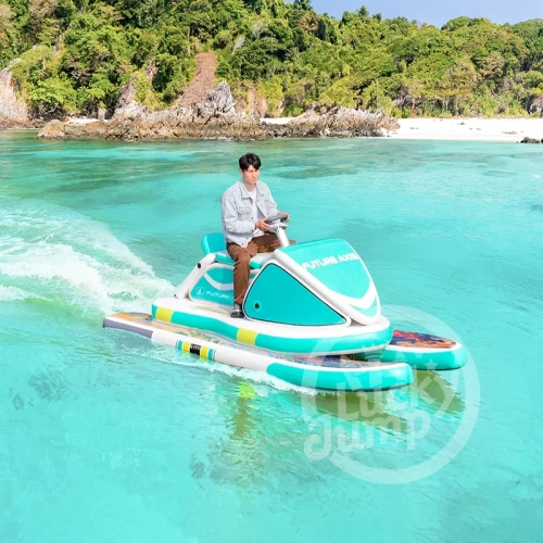 Electric Folding Motorboat